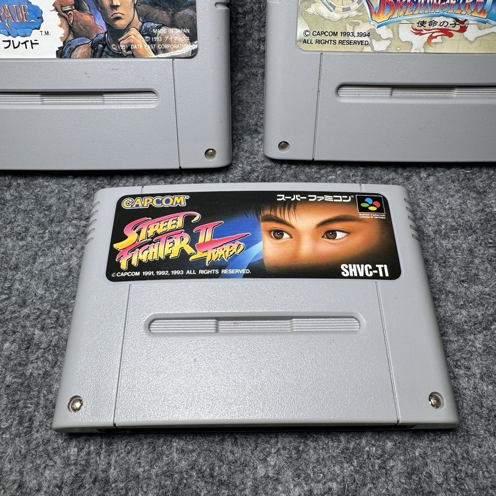 Nintendo‎ Super Famicom Cassette SNES Games Retro Japan 90s Bundle Lot X 3 Games - Picture 4 of 11